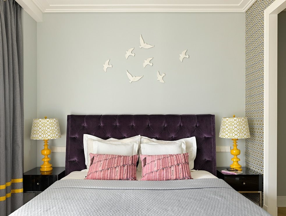 Современный интерьер с элементами ретро