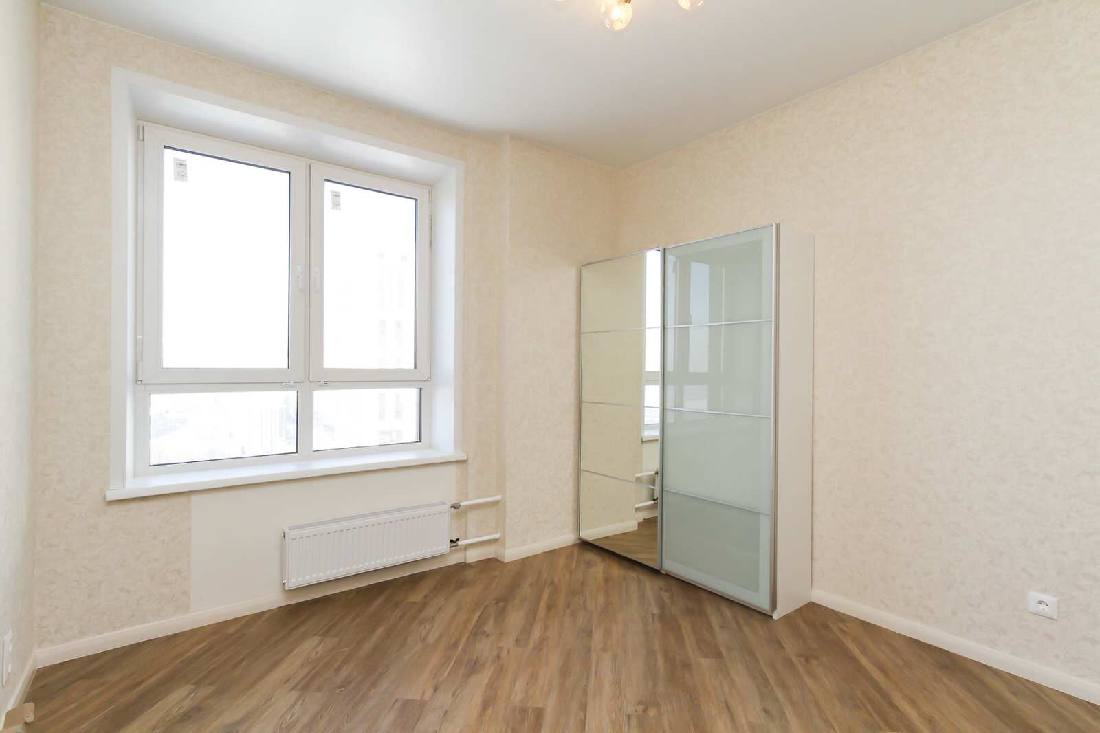 Спальня в 3х-комнатной квартире | 74м2 в ЖК Маковского