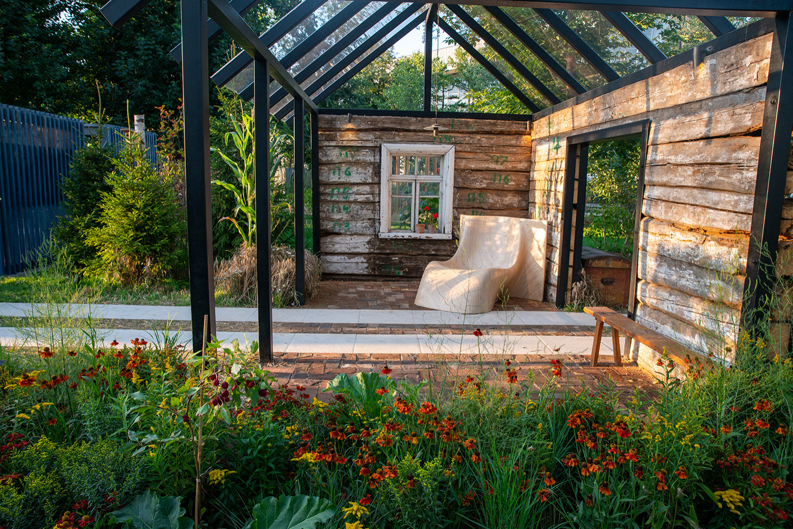 Сад недели: Белорусская хата — на краю поля ржи