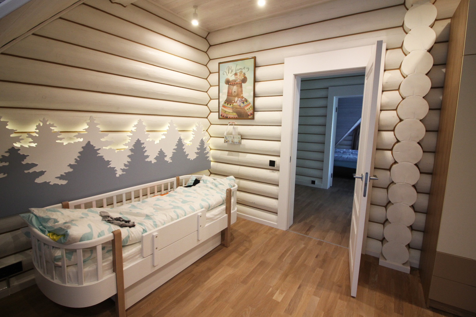 Срубовой коттедж №39 В Рощино Царство-Королевство