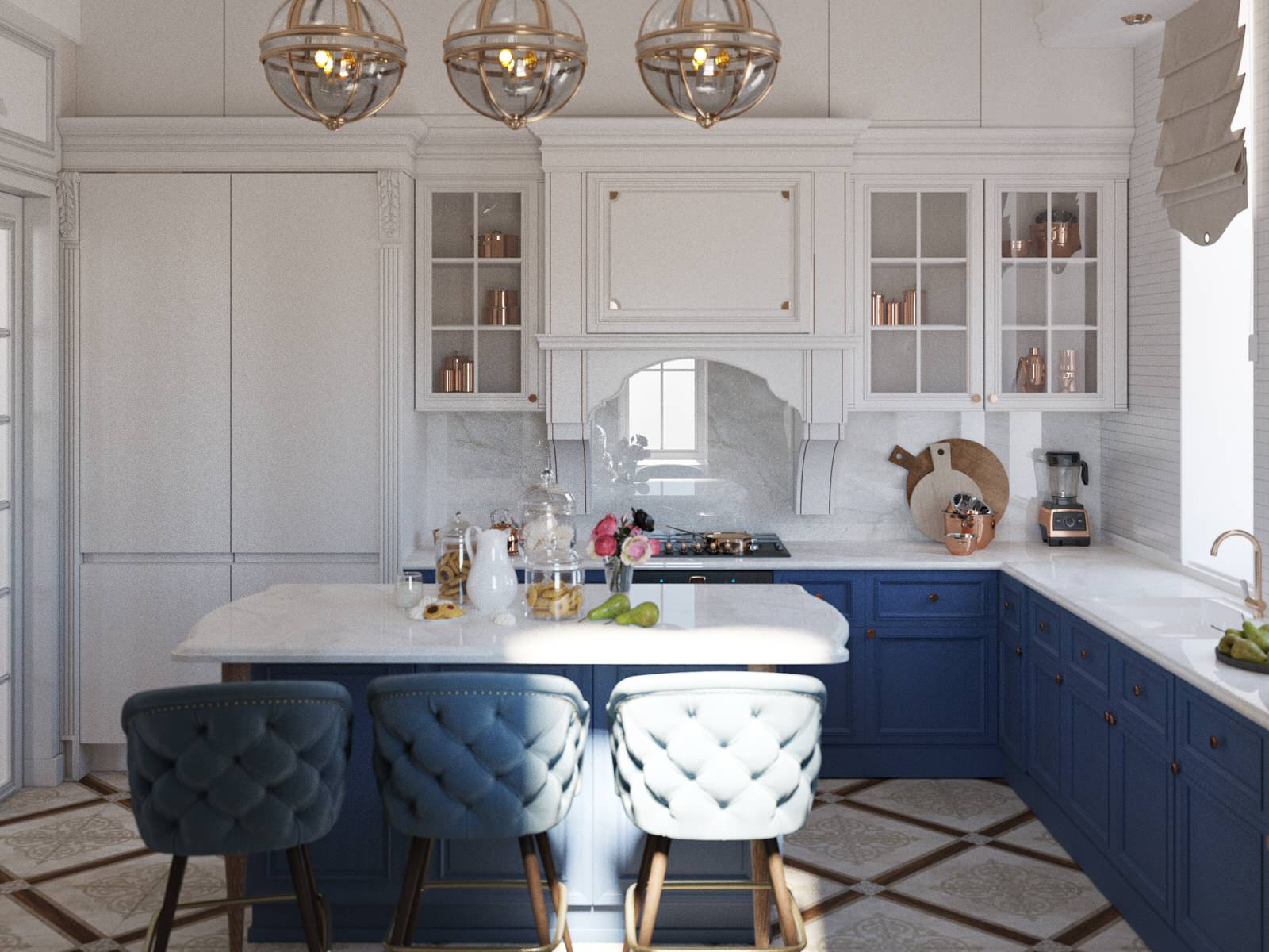 Дизайн-проект загородного коттеджа