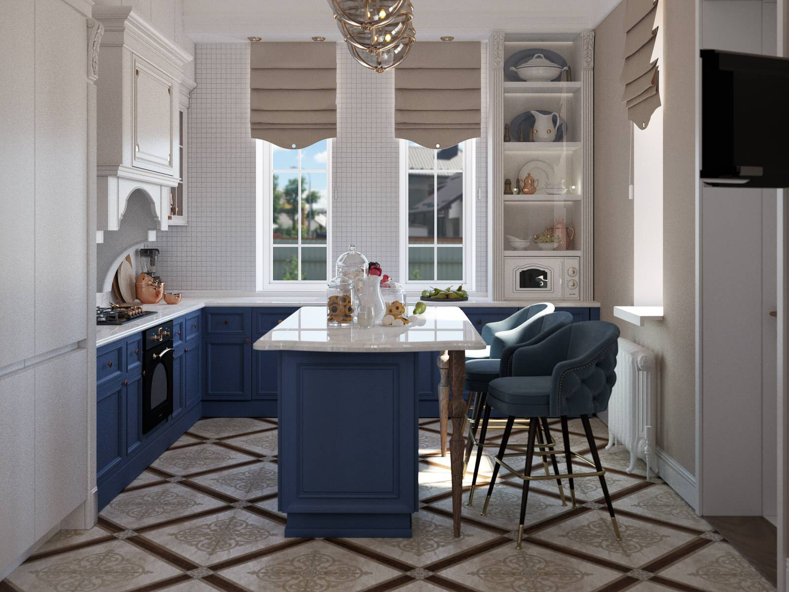 Дизайн-проект загородного коттеджа