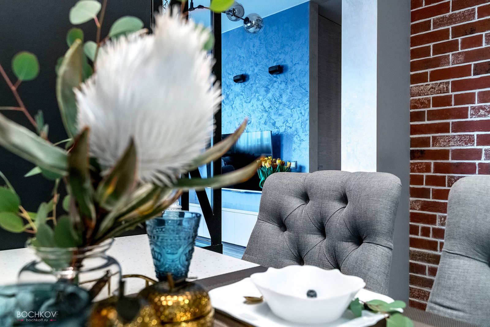 Лофт индиго