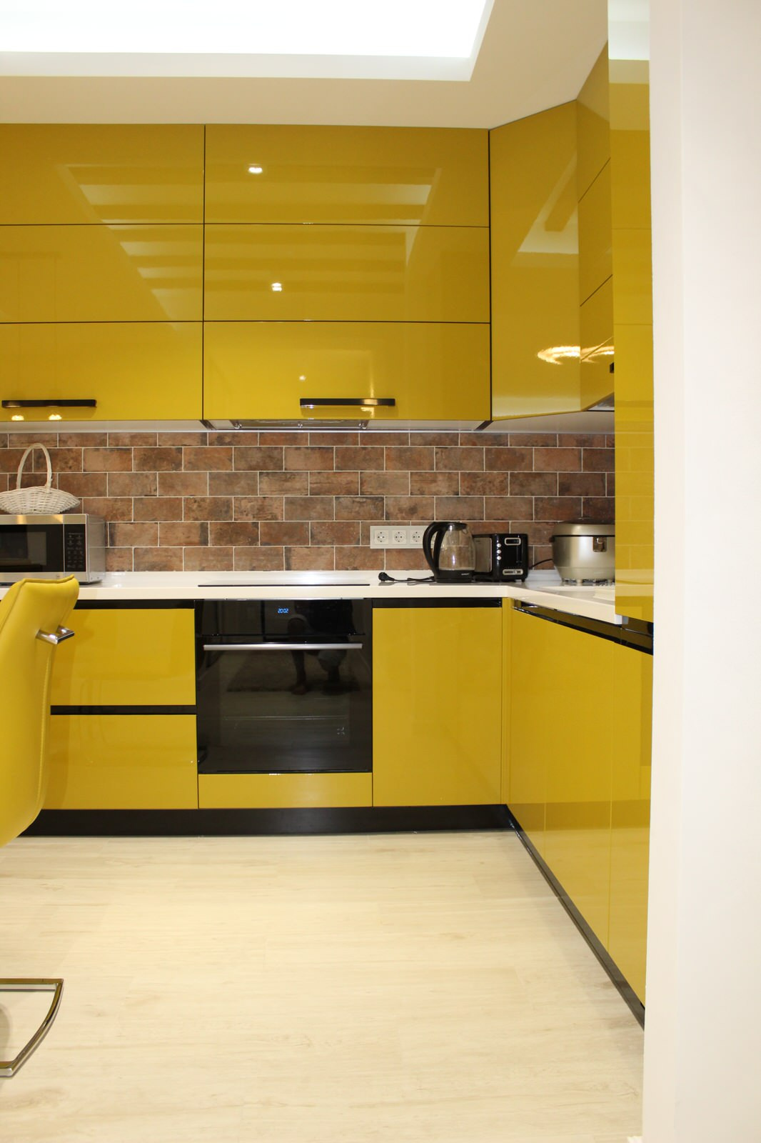 Реализованный проект квартиры общей площадью 94 м2 в стиле "Эклектика"