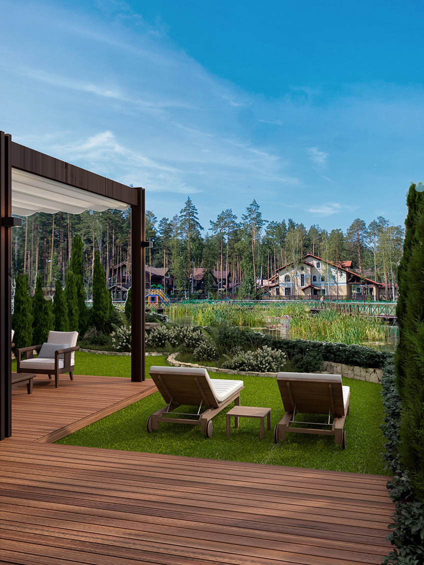 Образцово2 Фасад и двор