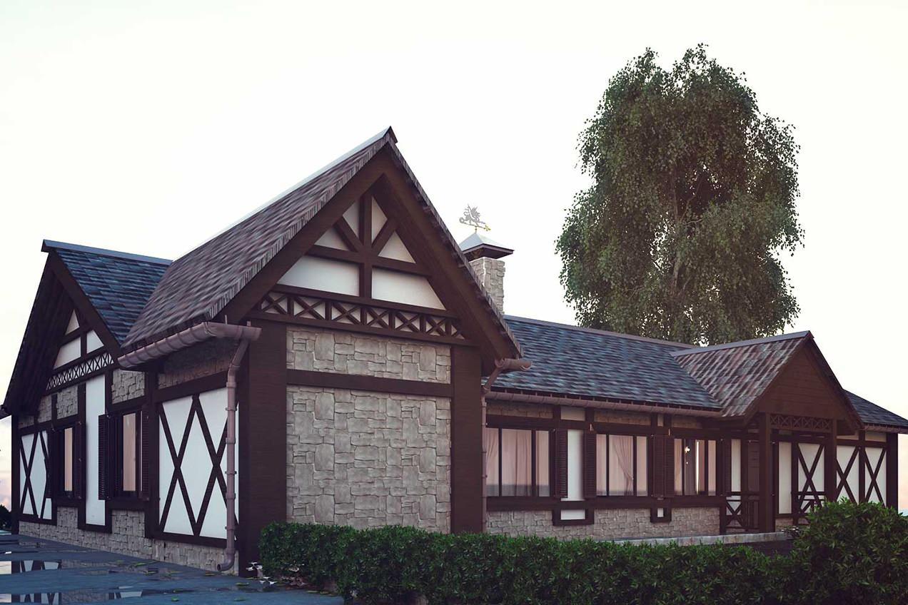 Образцово2 Фасад и двор