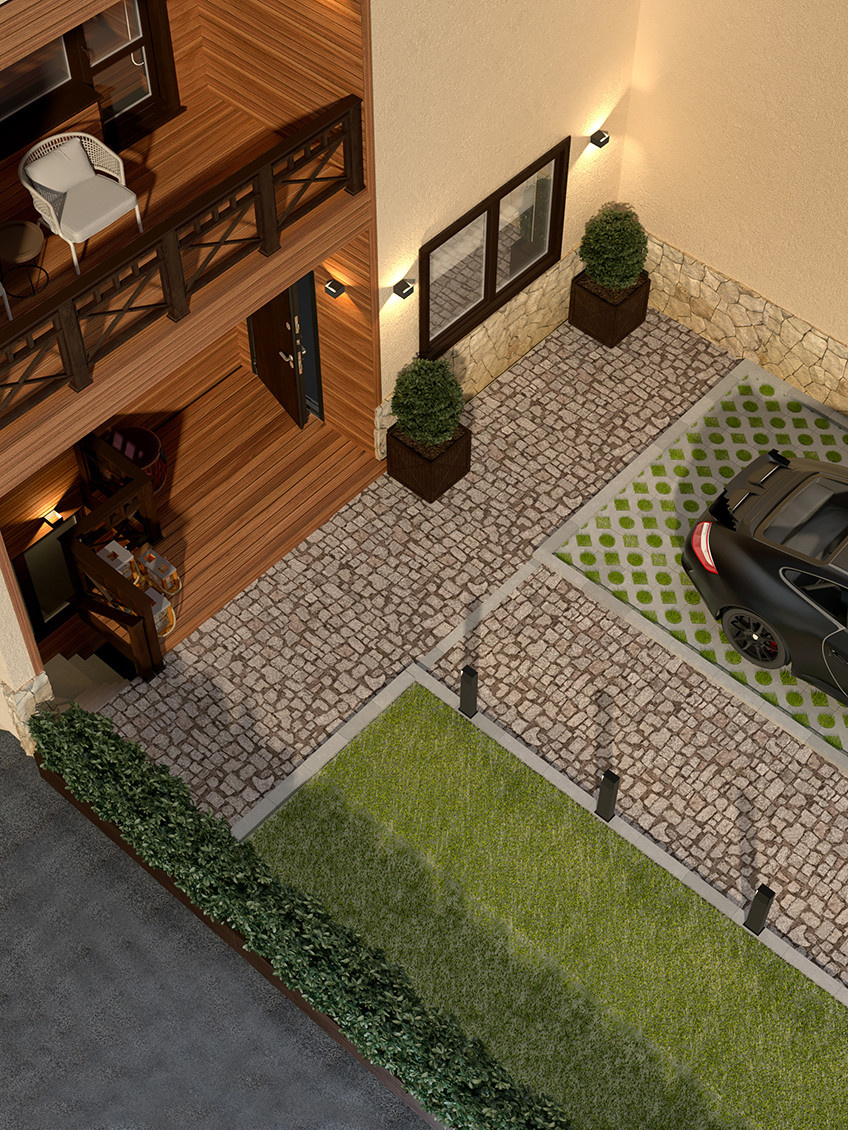 Образцово2 Фасад и двор