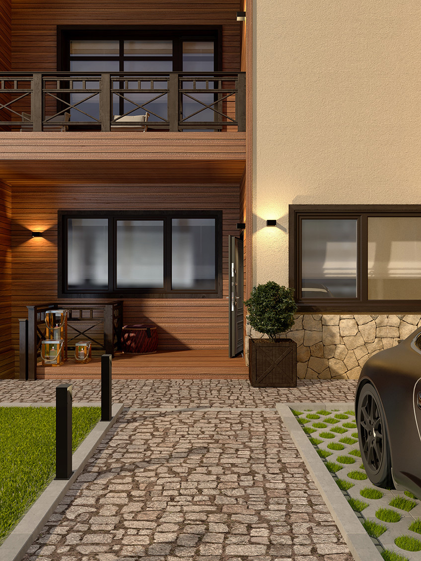 Образцово2 Фасад и двор