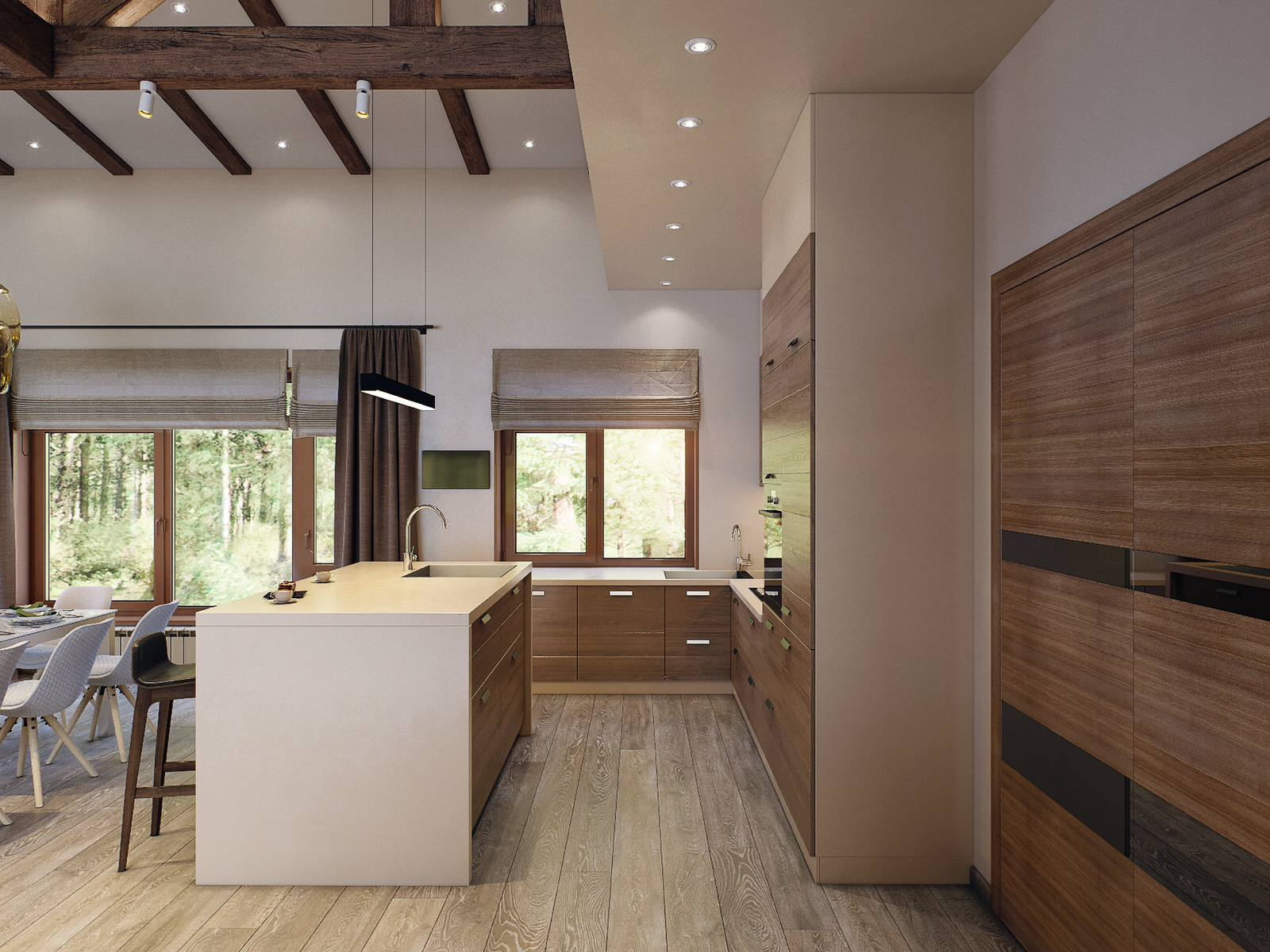 Кухня - гостиная