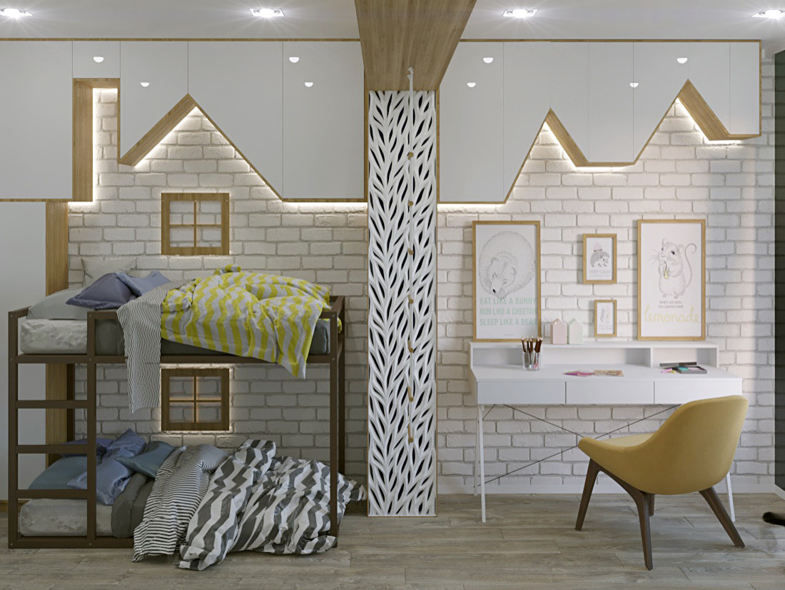 Детская комната для малышей, п. Авиатора, ул. Театральная