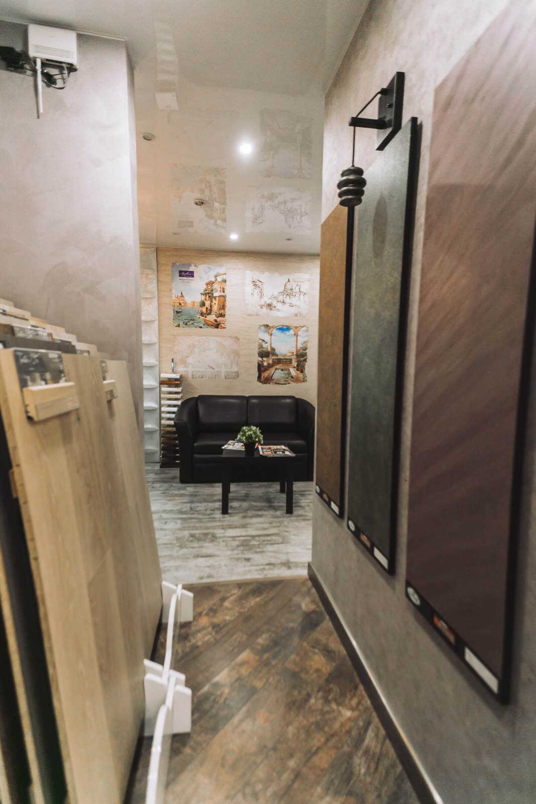 Проект салона по продажам декоративных материалов Elfactura