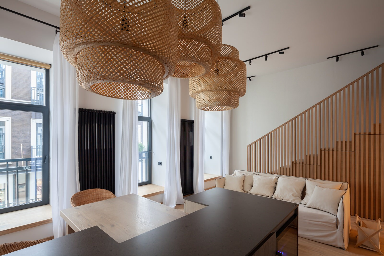 студия с антресолью