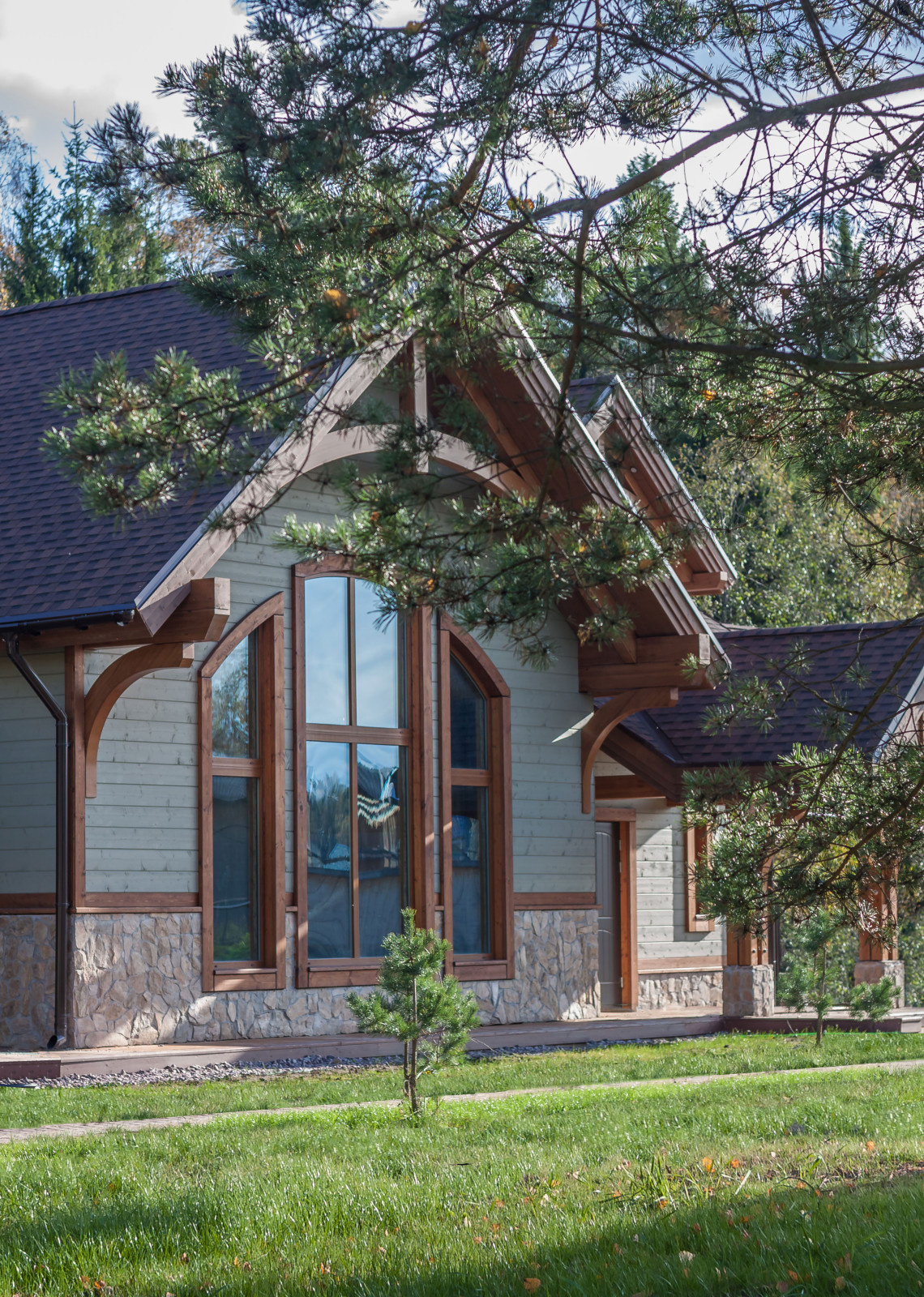 Дом по технологии Timber Frame