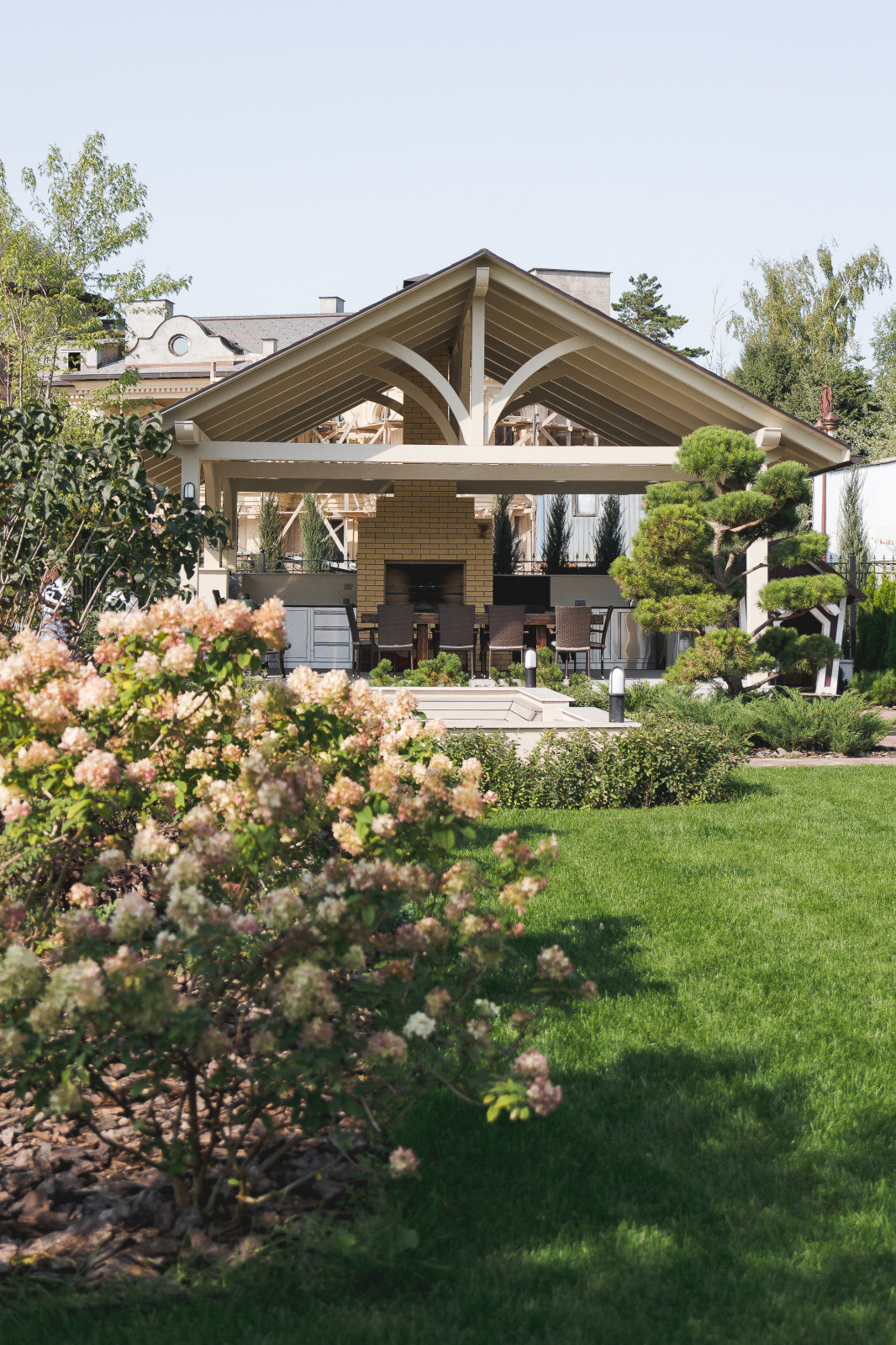 Современный сад на Успенском шоссе