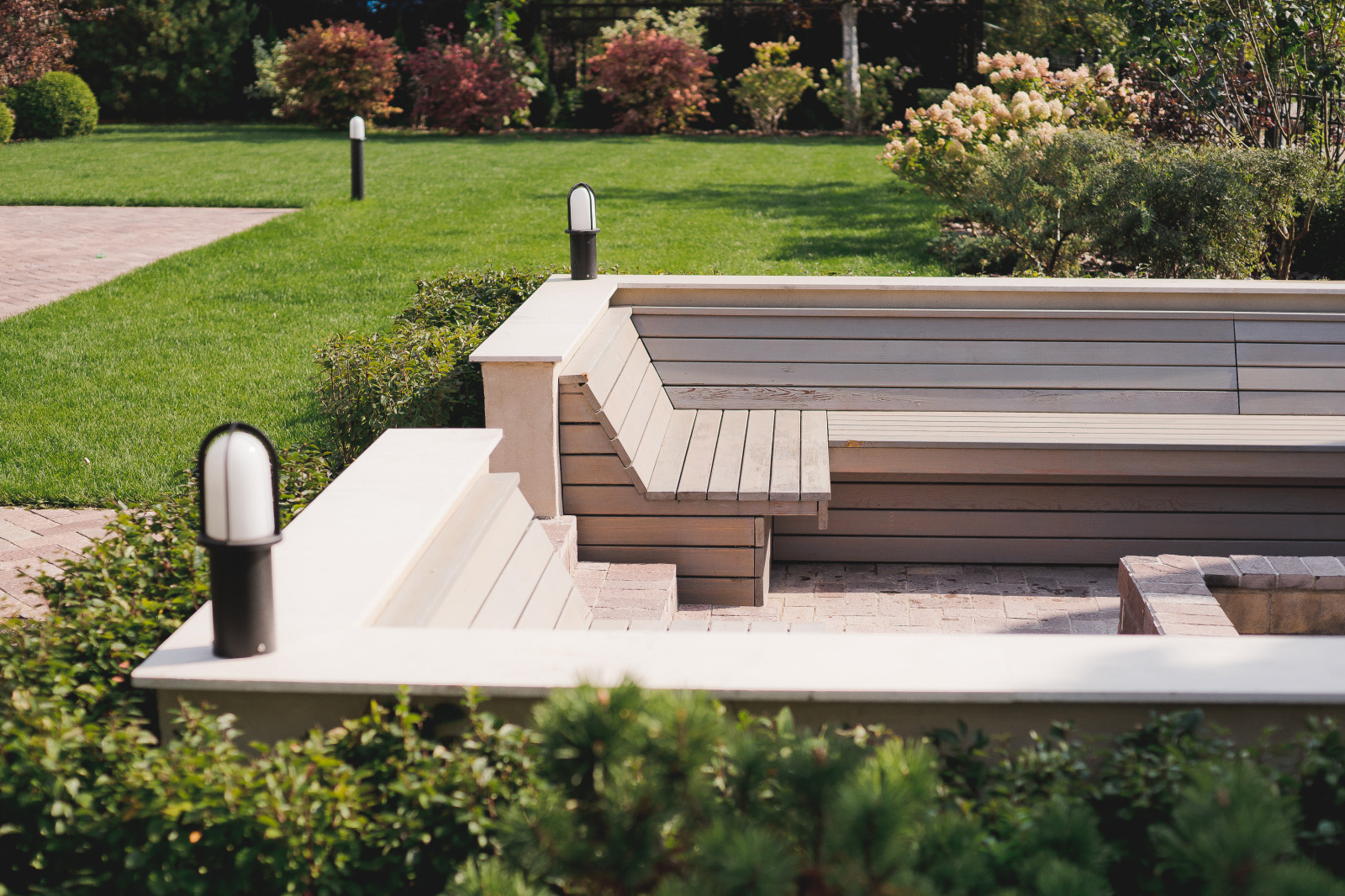 Современный сад на Успенском шоссе