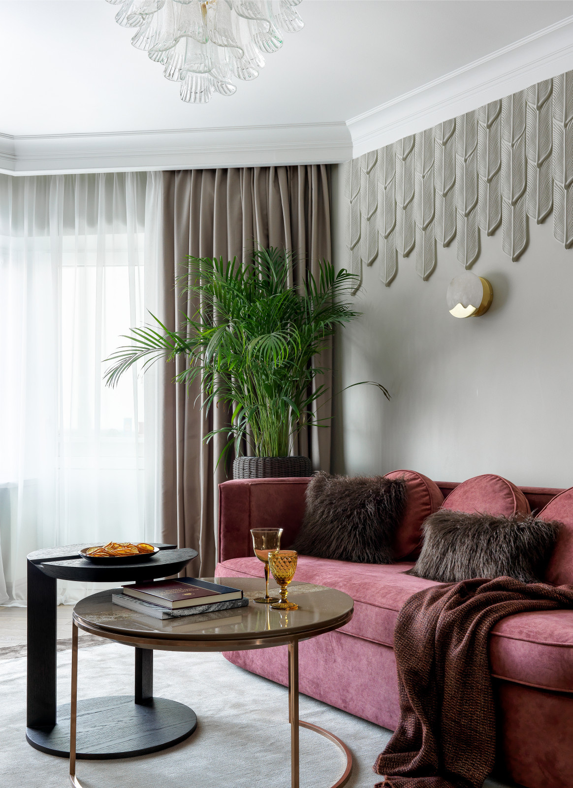 Квартира с яркими акцентами