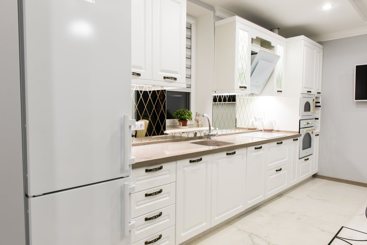 Белоснежная кухня