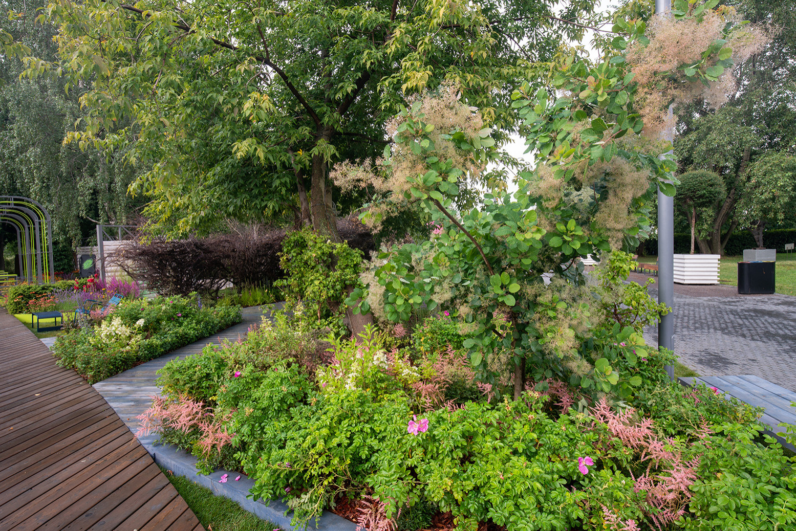 Проект недели: Сад «Декорации Метерлинка» на выставке в Москве