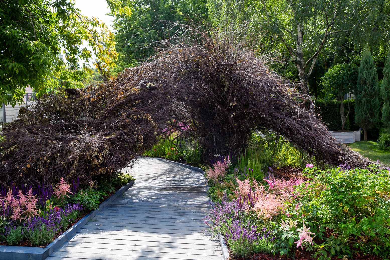 Проект недели: Сад «Декорации Метерлинка» на выставке в Москве