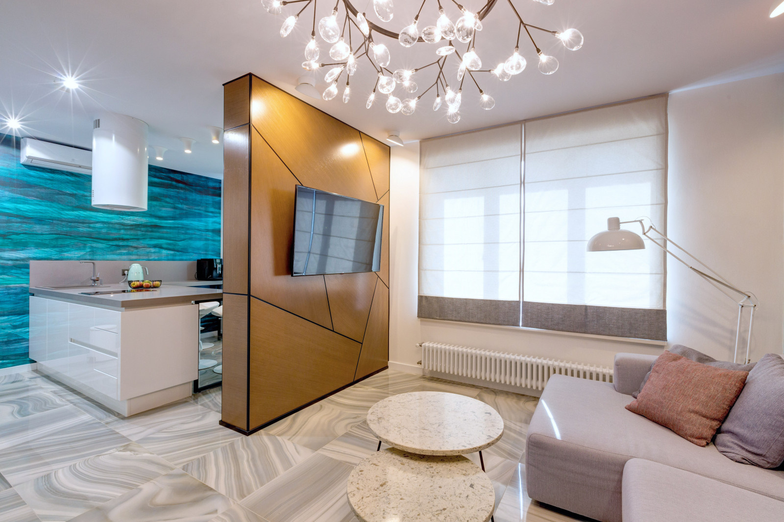 Квартира с яркими акцентами