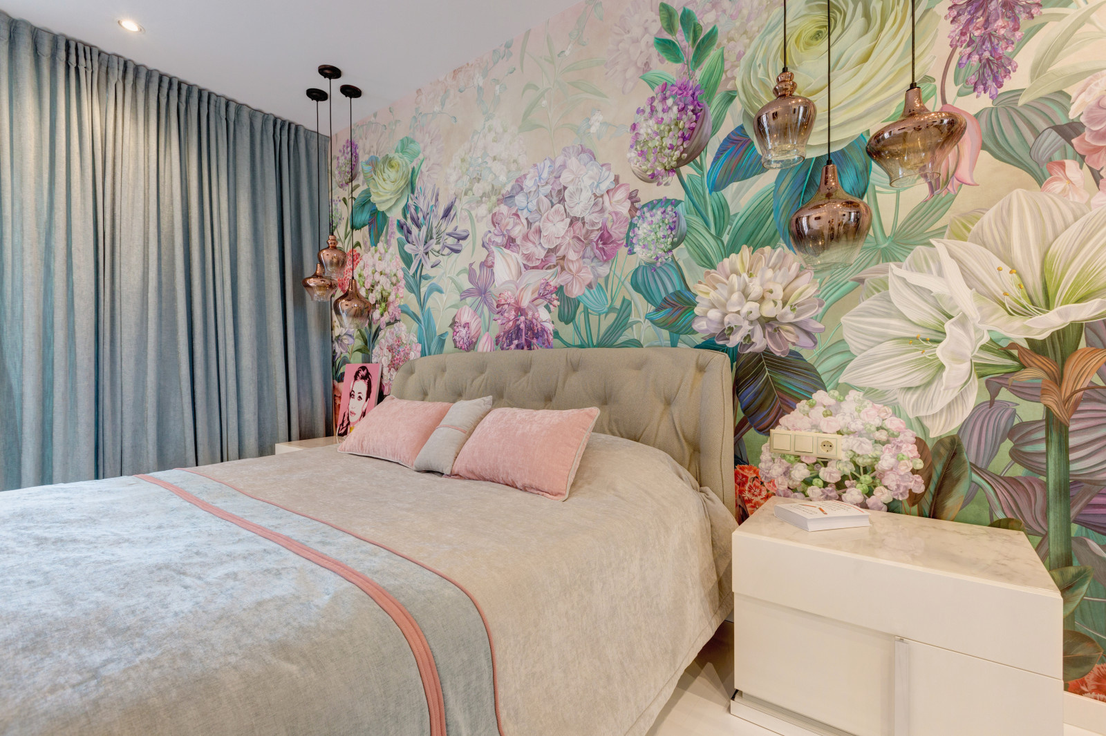 Квартира с яркими акцентами