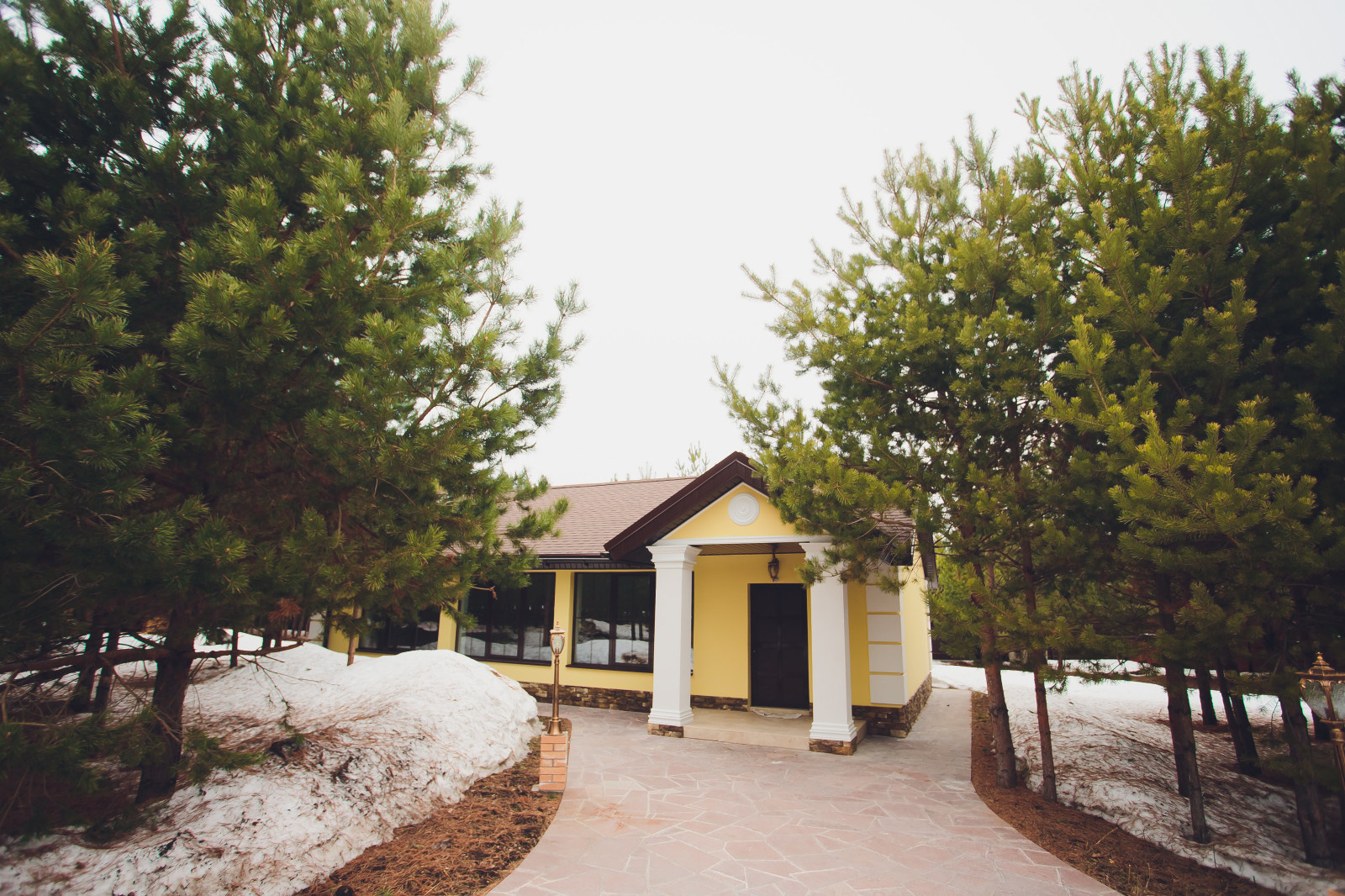 Проект коттеджа и ландшафта в Подмосковье "под ключ"