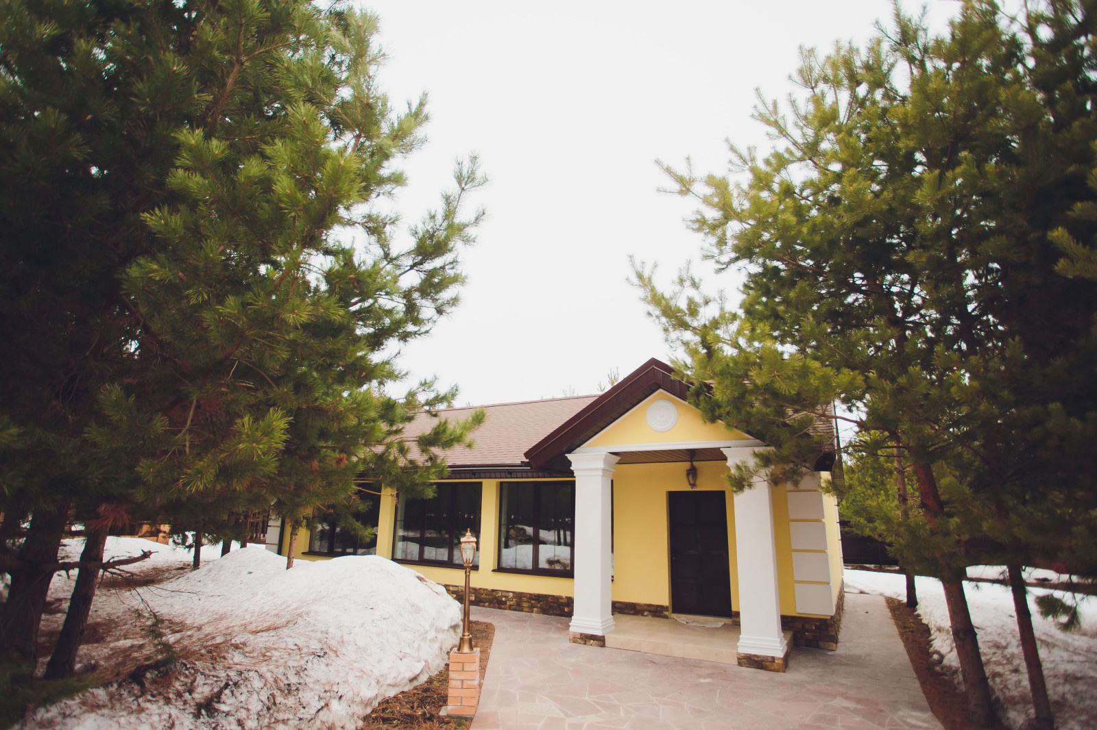 Проект коттеджа и ландшафта в Подмосковье "под ключ"