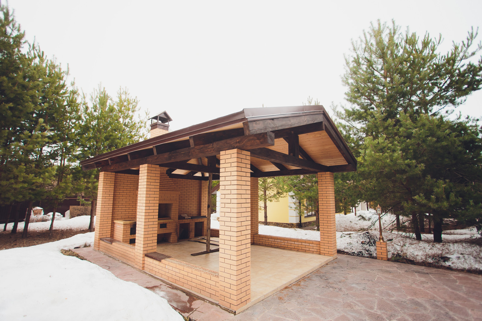 Проект коттеджа и ландшафта в Подмосковье "под ключ"