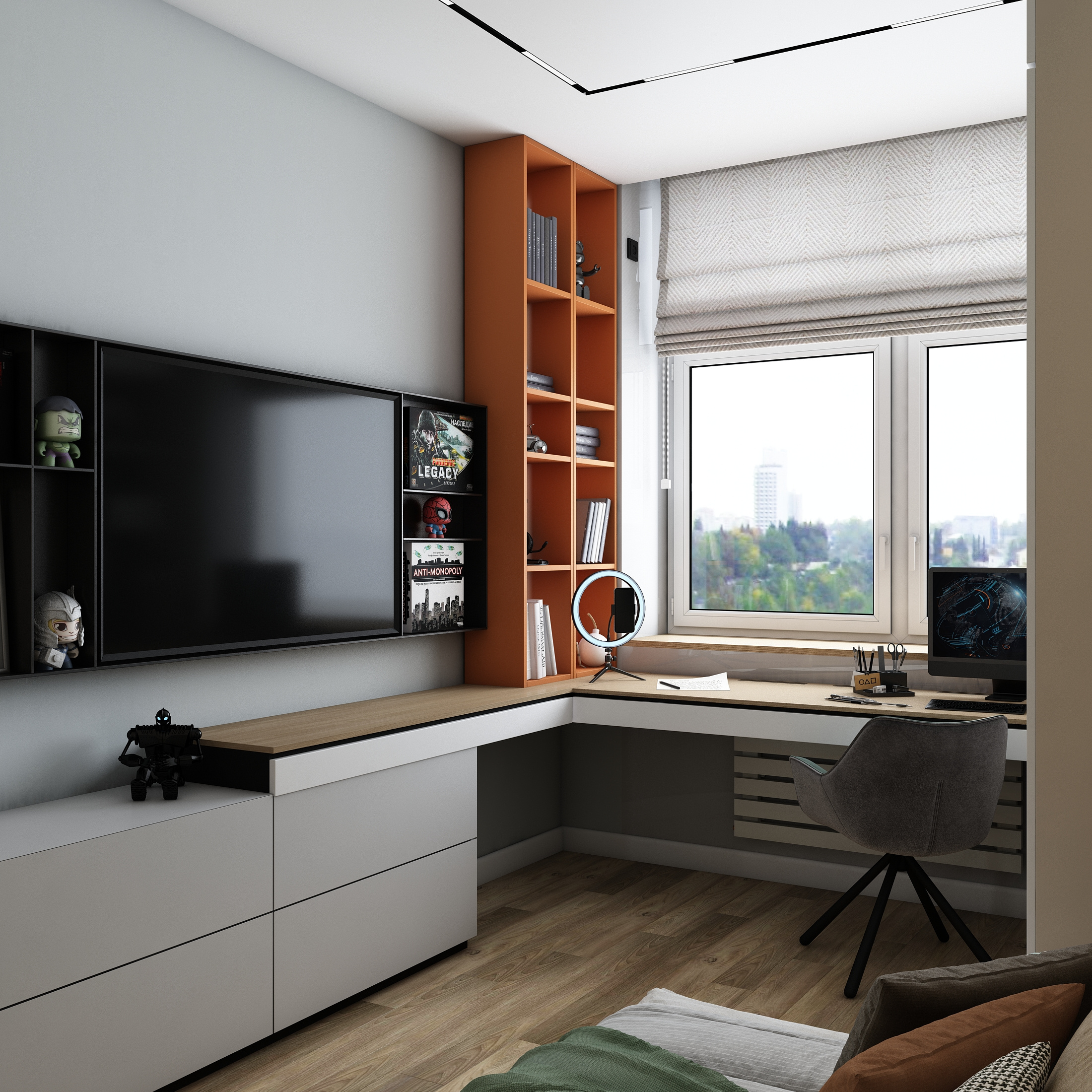 Комната для мальчика в ЖК Первый на Правом