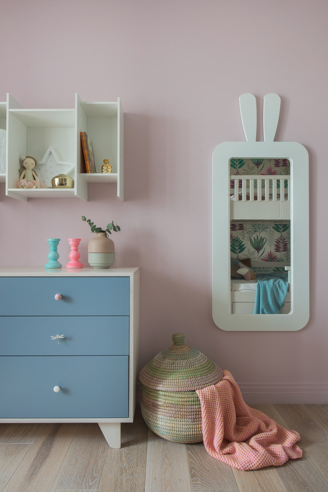 Пастель и геометрия - Квартира для семьи с двумя детьми