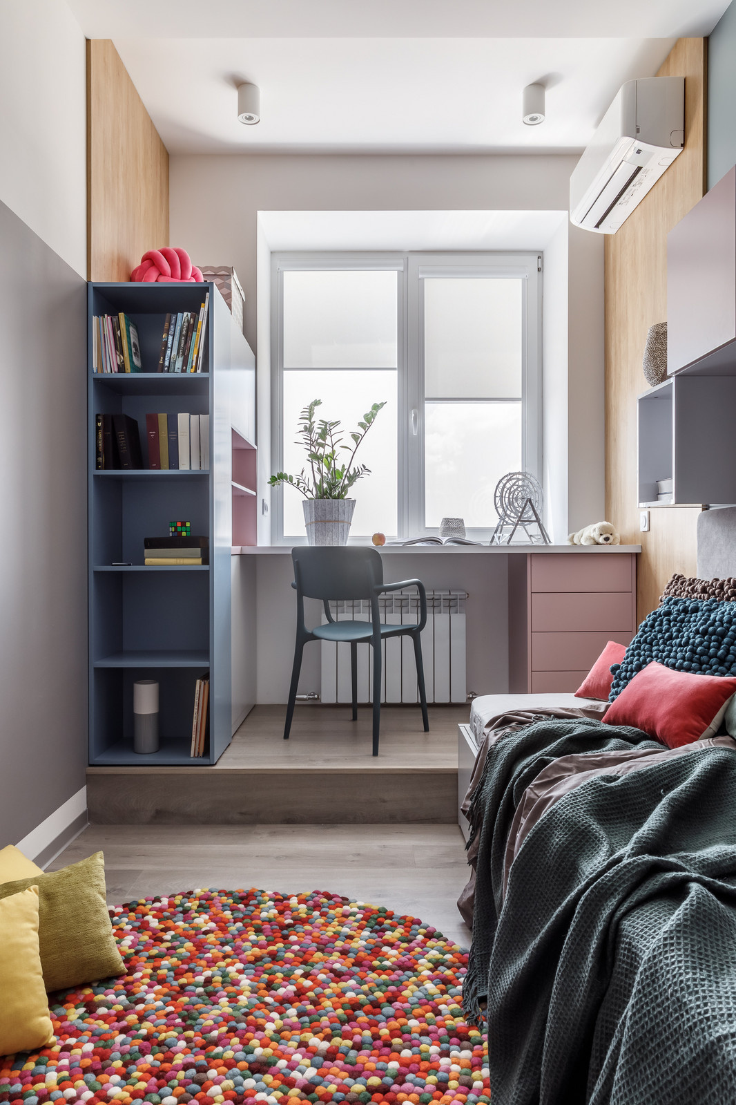 Houzz тур: Квартира в Ростове-на-Дону с подиумом в детской