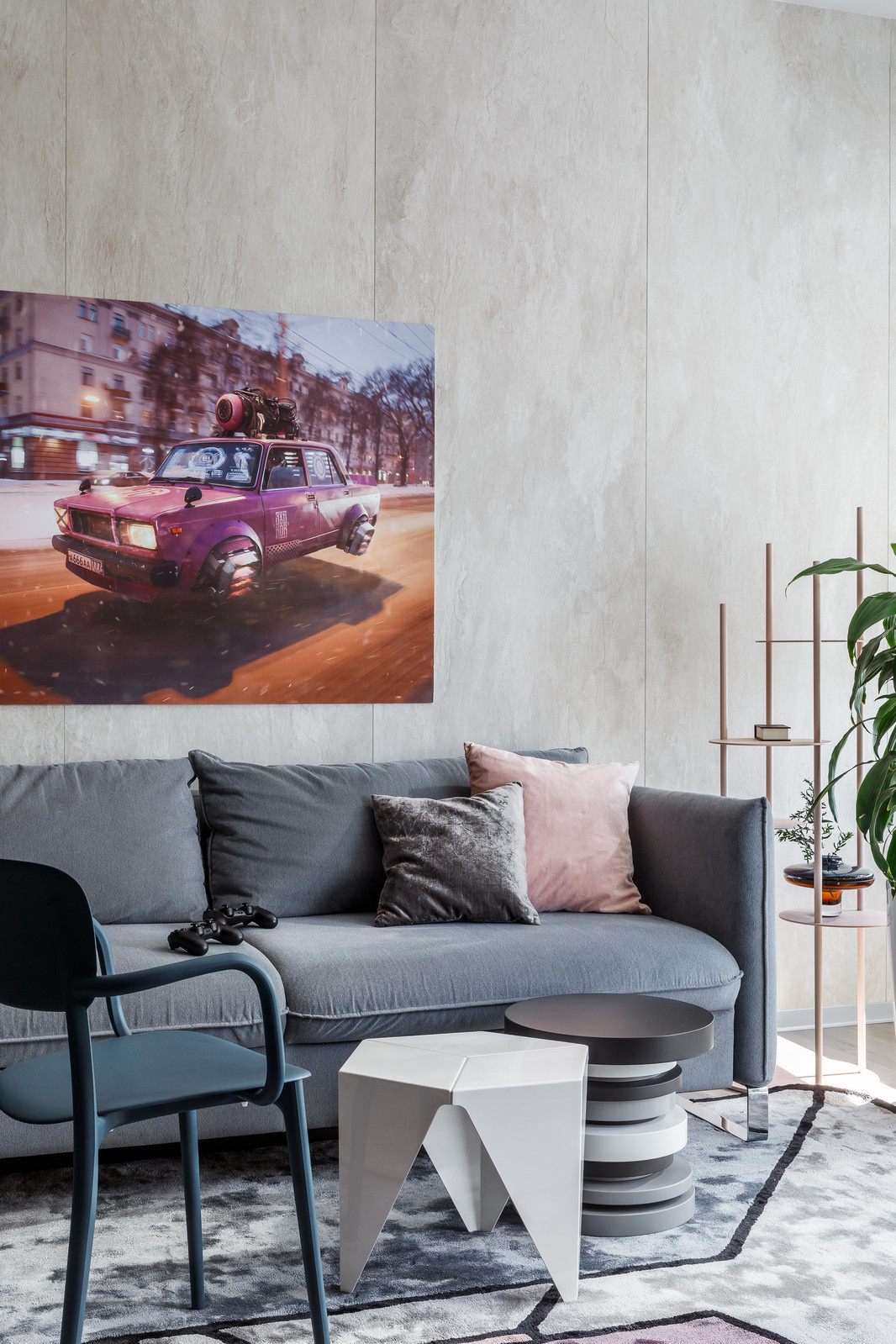 Houzz тур: Квартира в Ростове-на-Дону с подиумом в детской