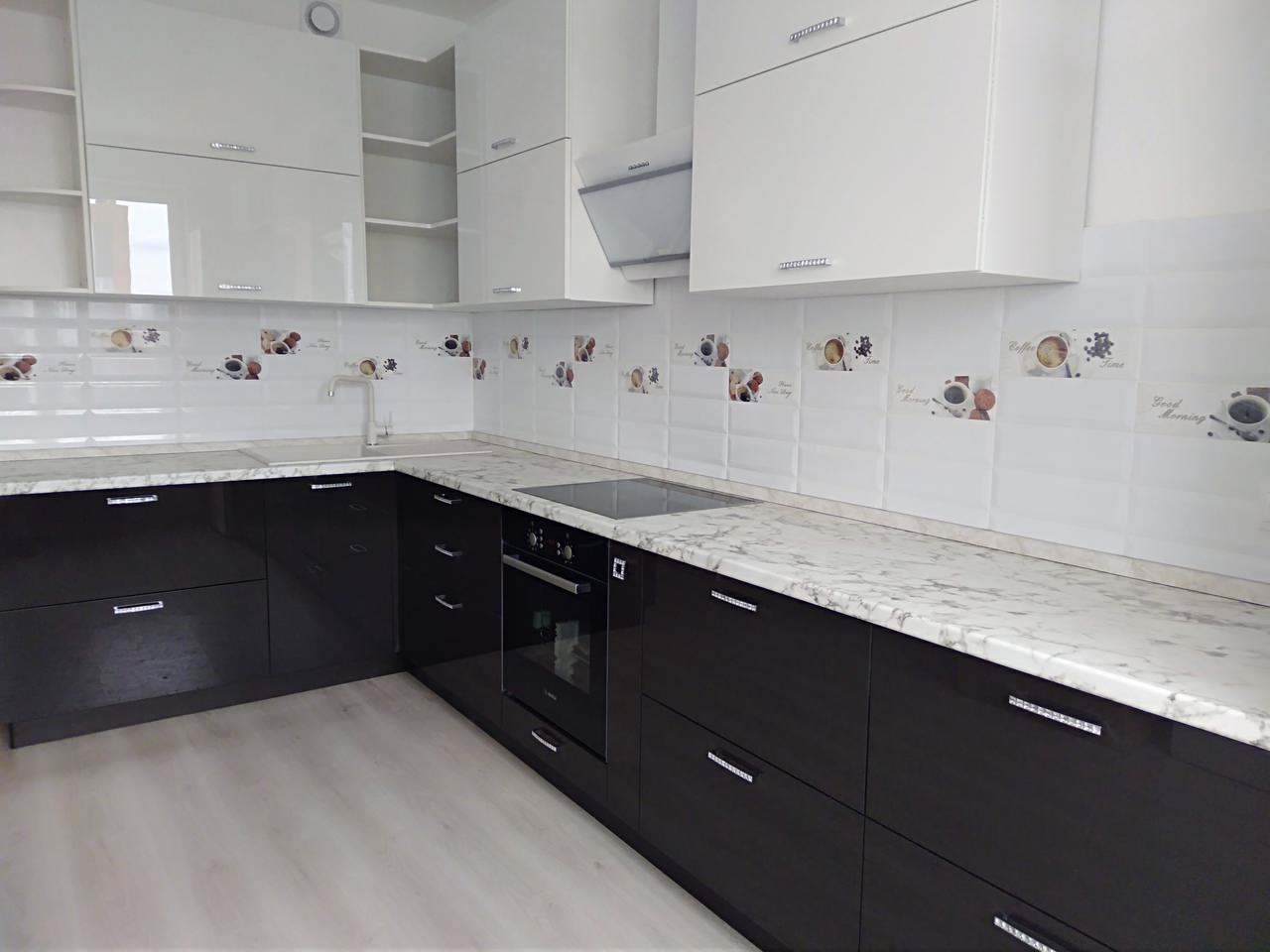 Кухня Белый /Шоколад