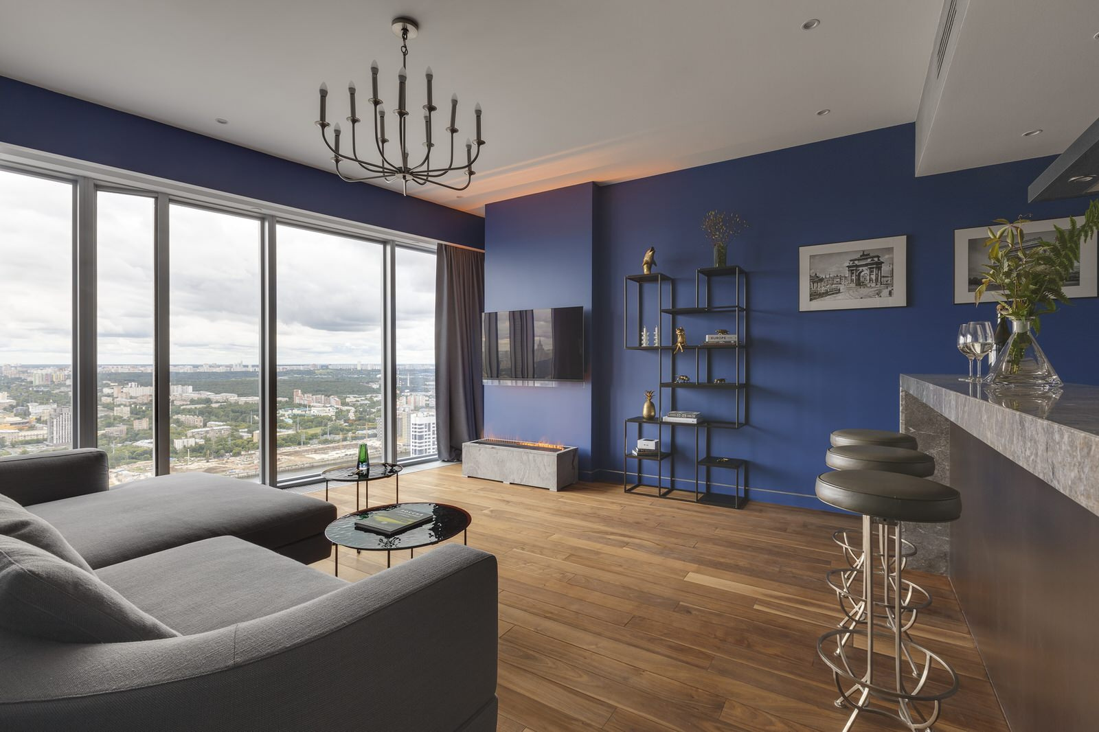 Жилые аппартаменты в башне ОКО