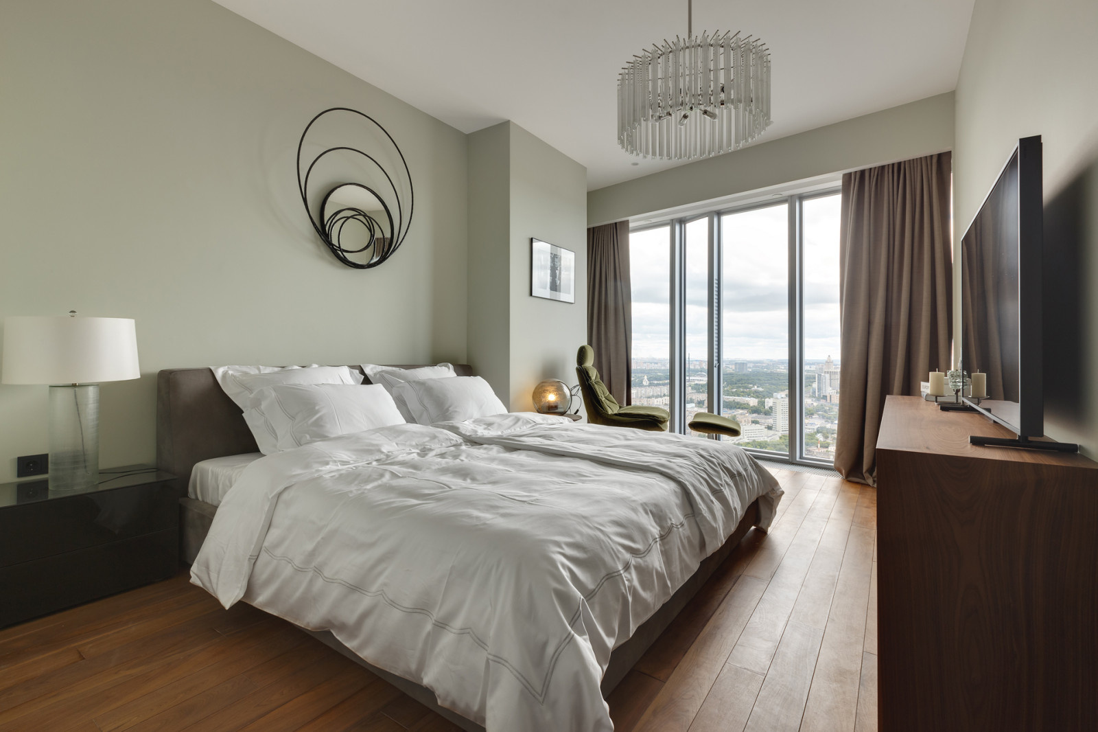 Жилые аппартаменты в башне ОКО