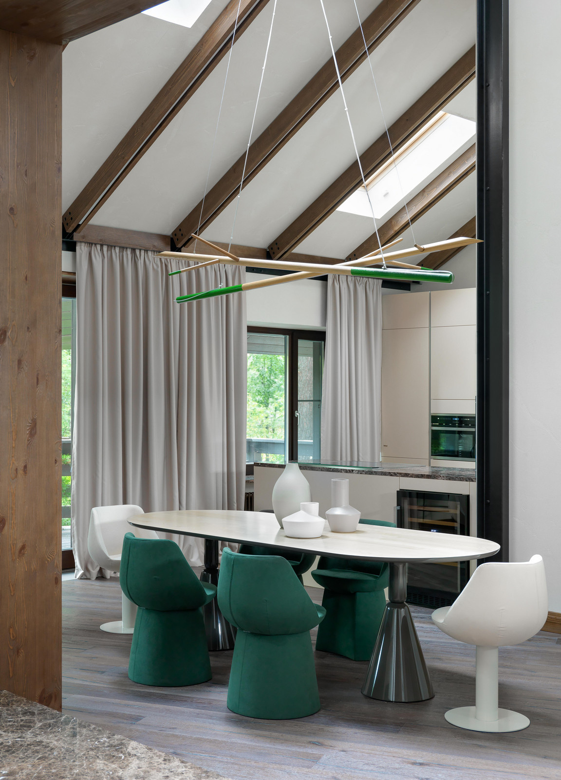 Столовая. Загородный дом Шале