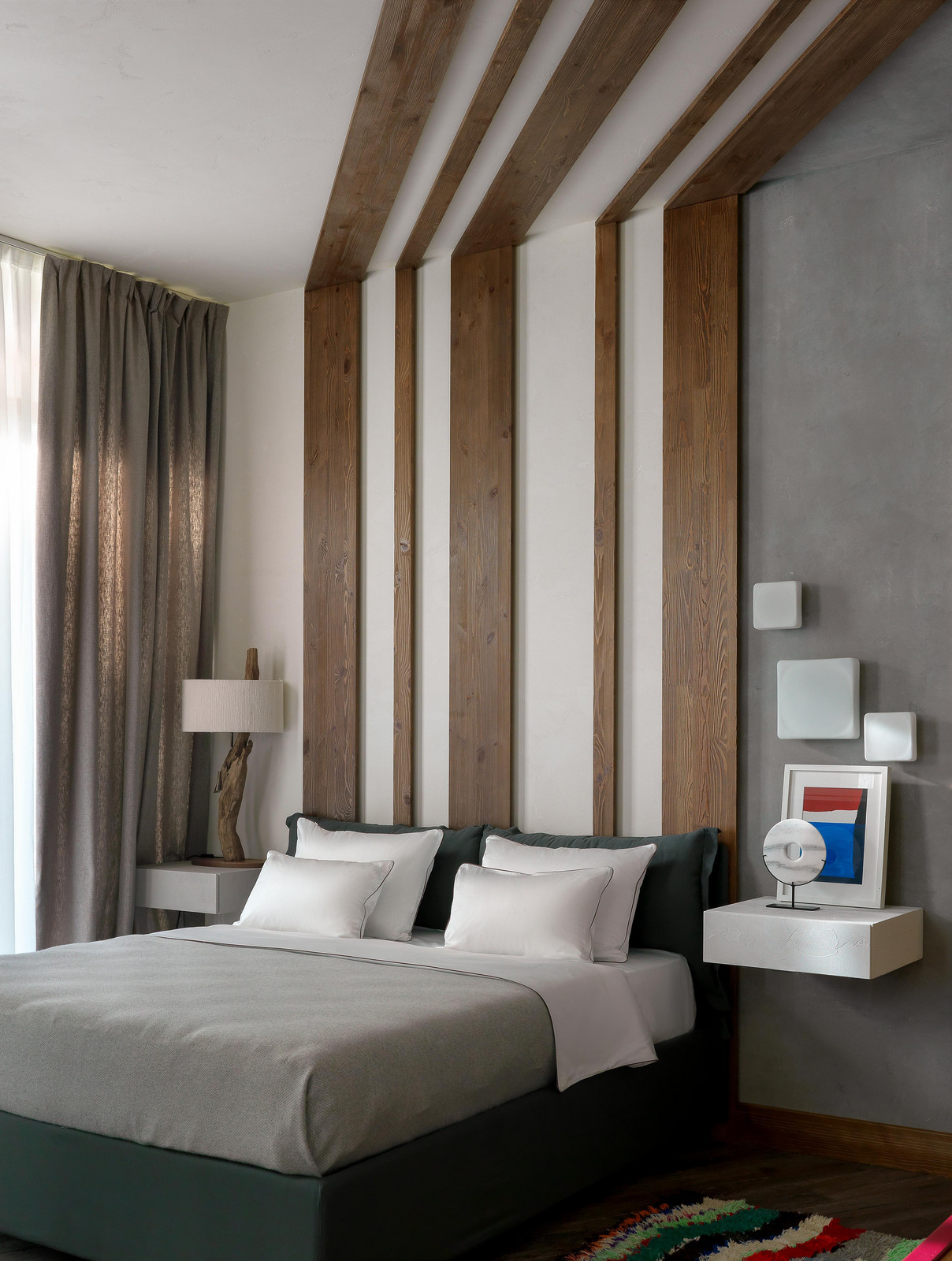 Гостевая спальня. Загородный дом Шале