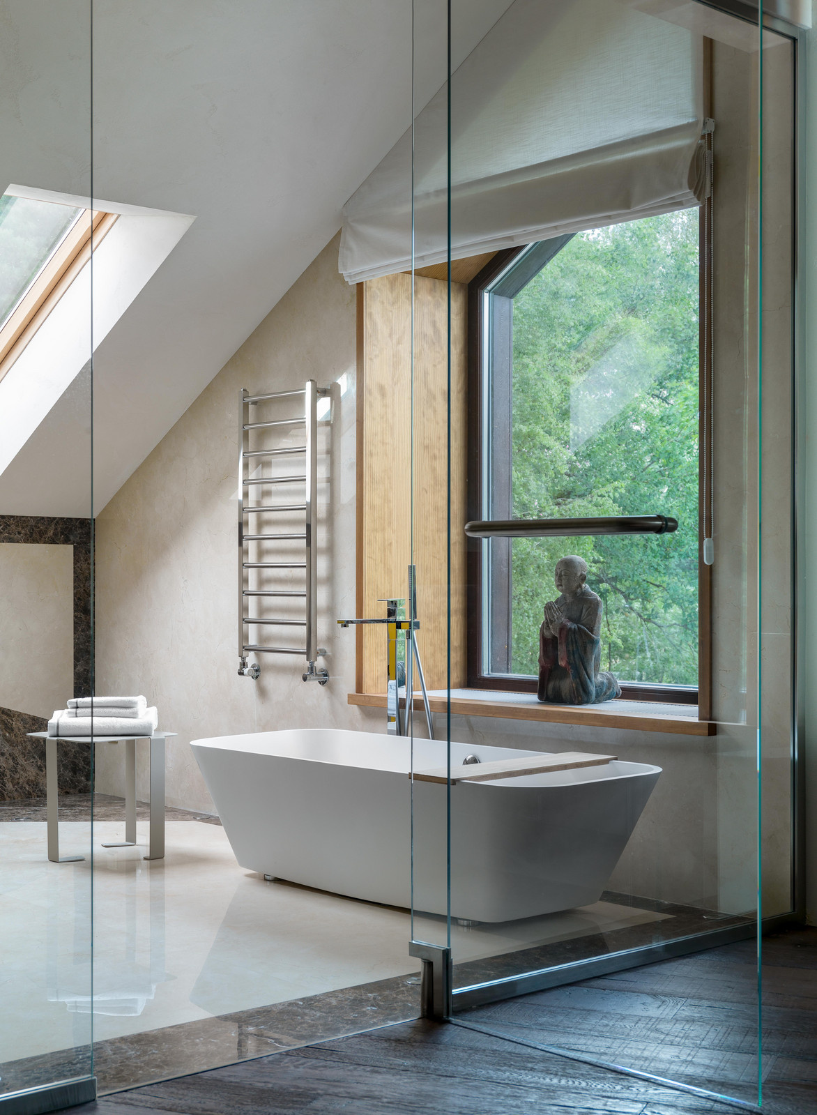 Ванная. Загородный дом Шале