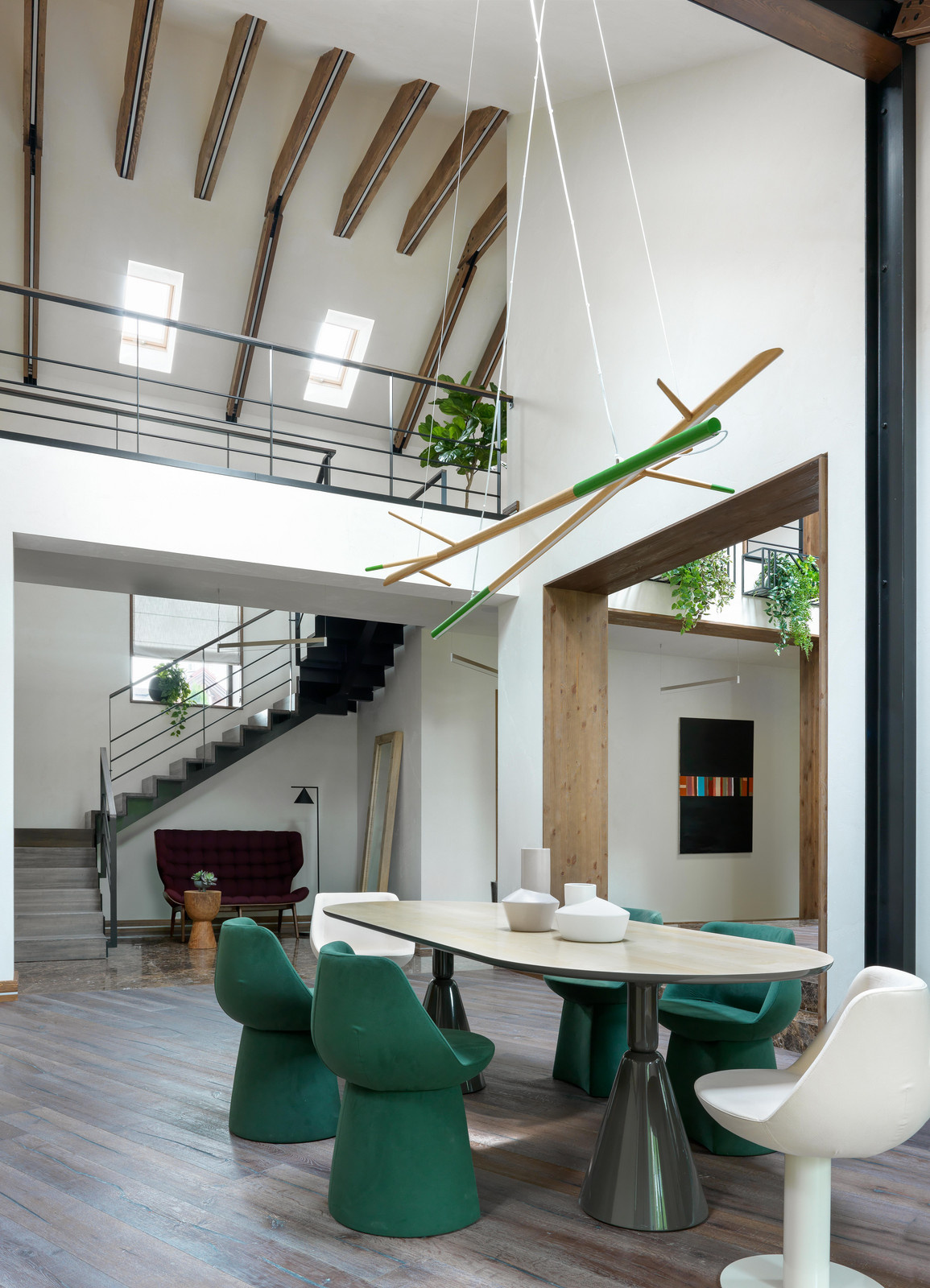 Столовая. Загородный дом Шале