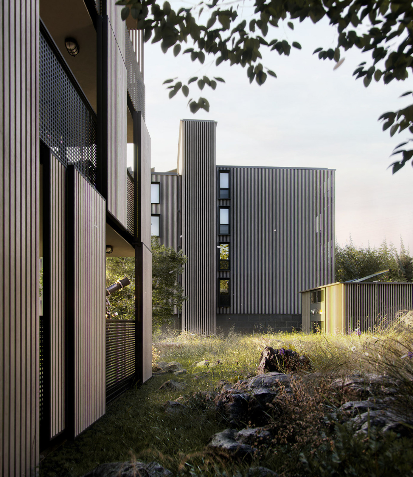 Stenholm, residential complex - Arkkas, Sweden - December 2018