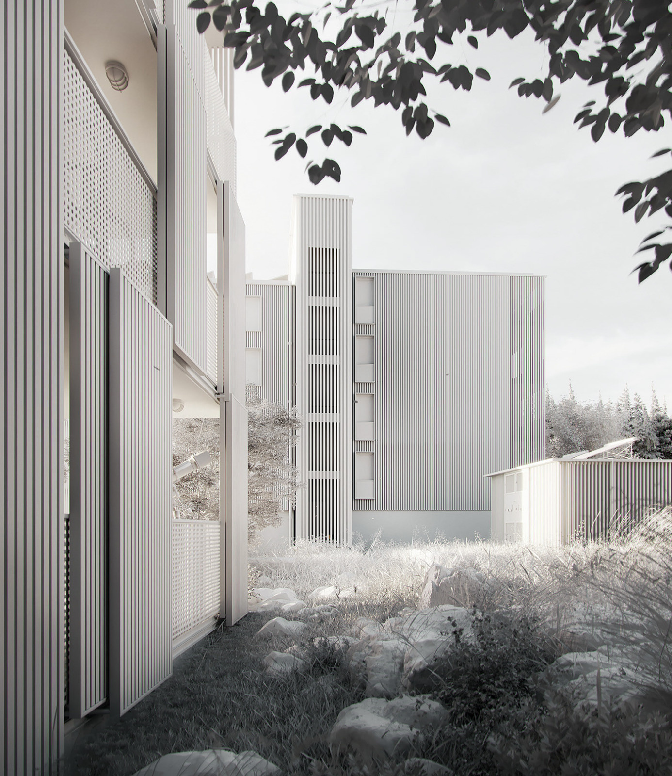 Stenholm, residential complex - Arkkas, Sweden - December 2018