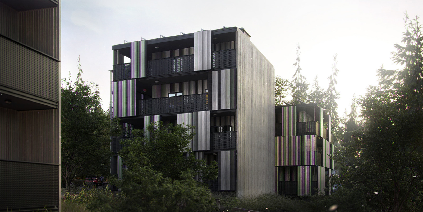 Stenholm, residential complex - Arkkas, Sweden - December 2018