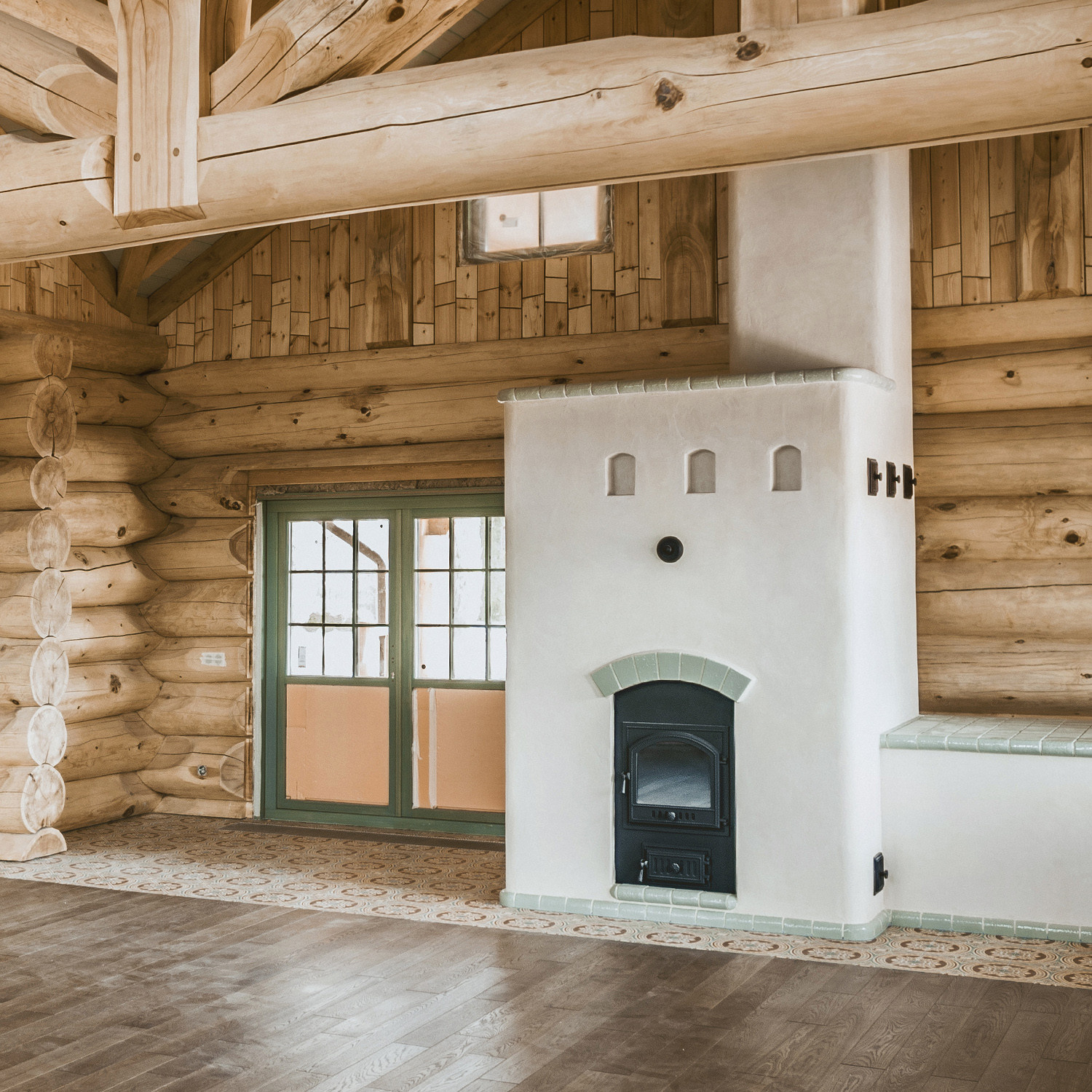 Детали. Печь на проекте Вишера