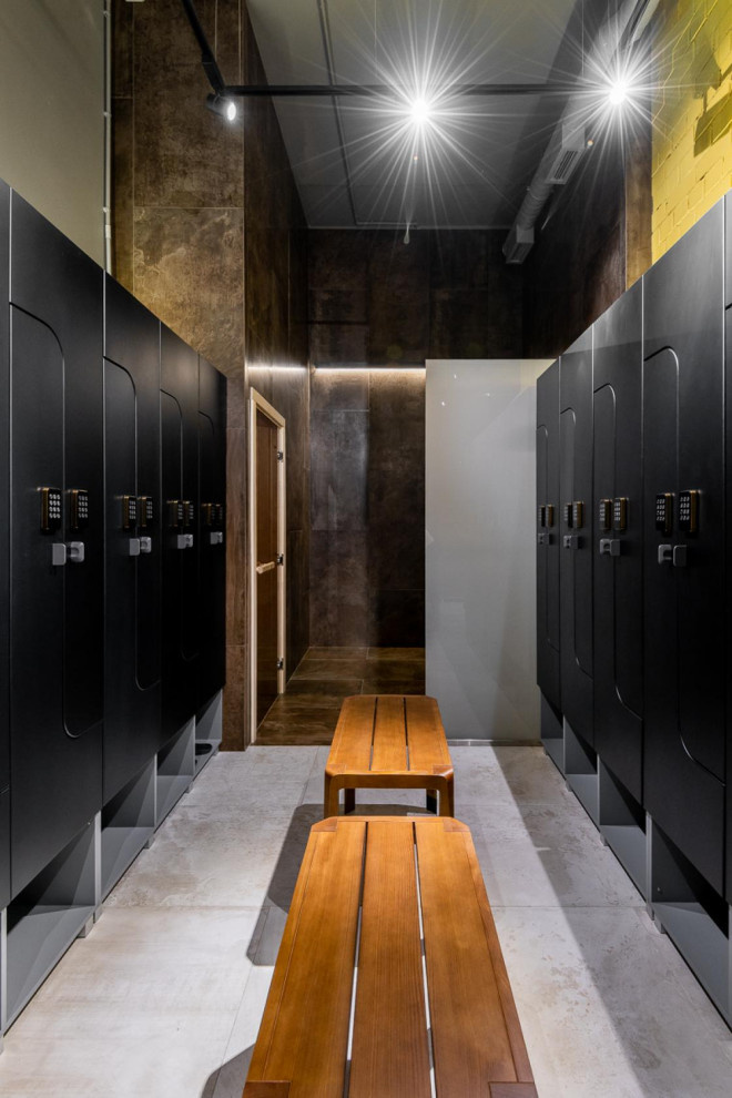 Дизайн интерьера фитнес центра.