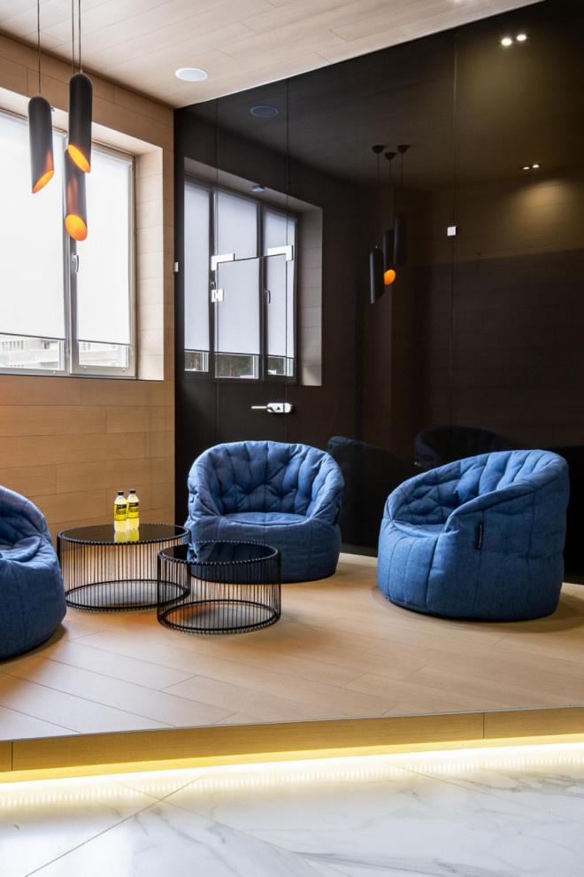 Дизайн интерьера фитнес центра.