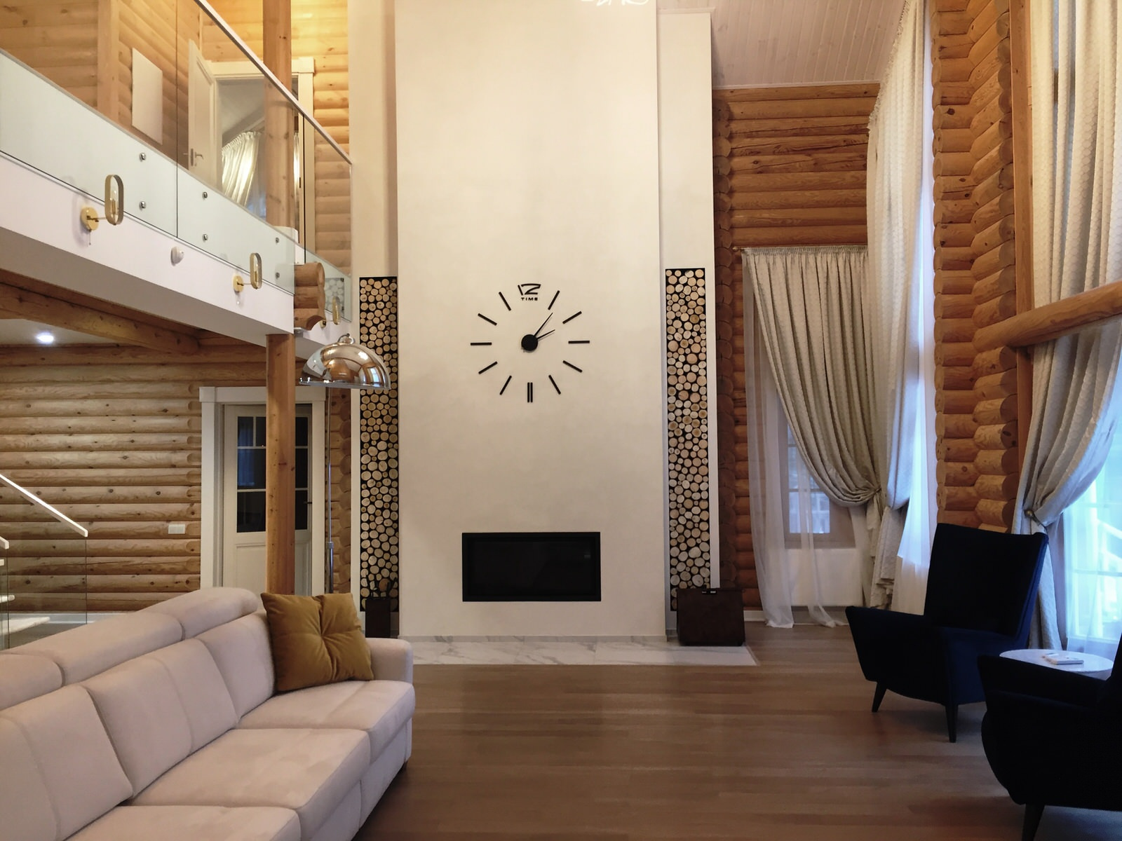 Деревянный дом в современном стиле