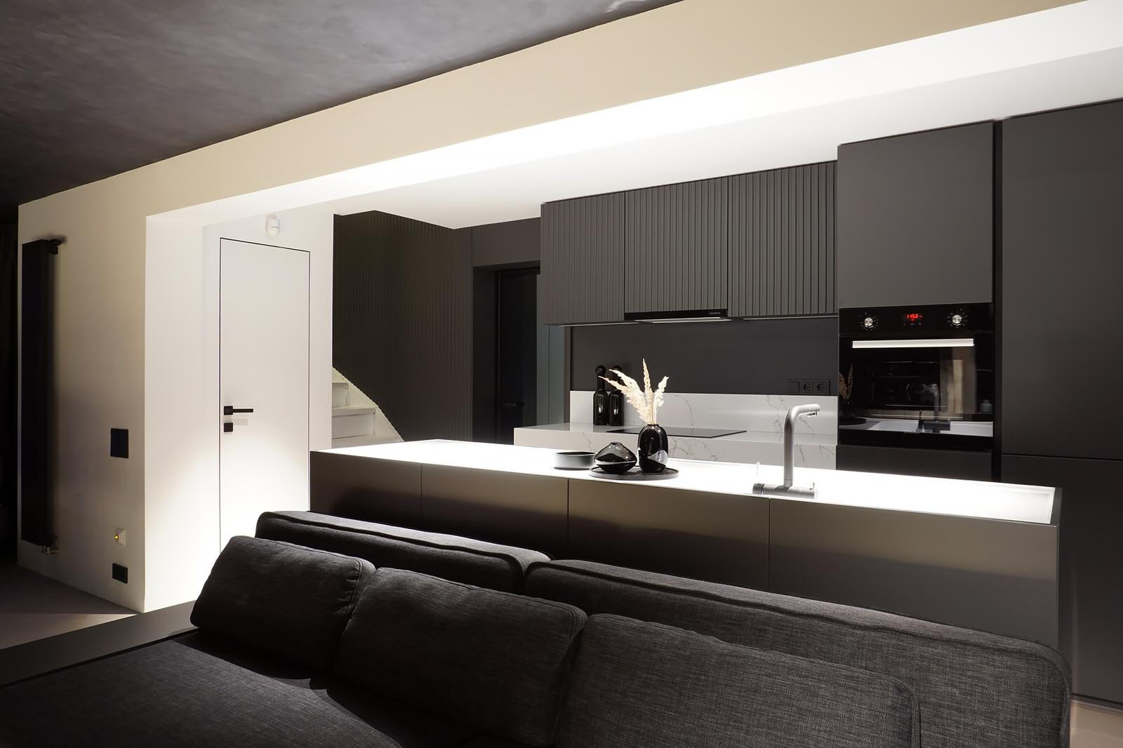 Проект интерьеров загородного дома в пос. Монино