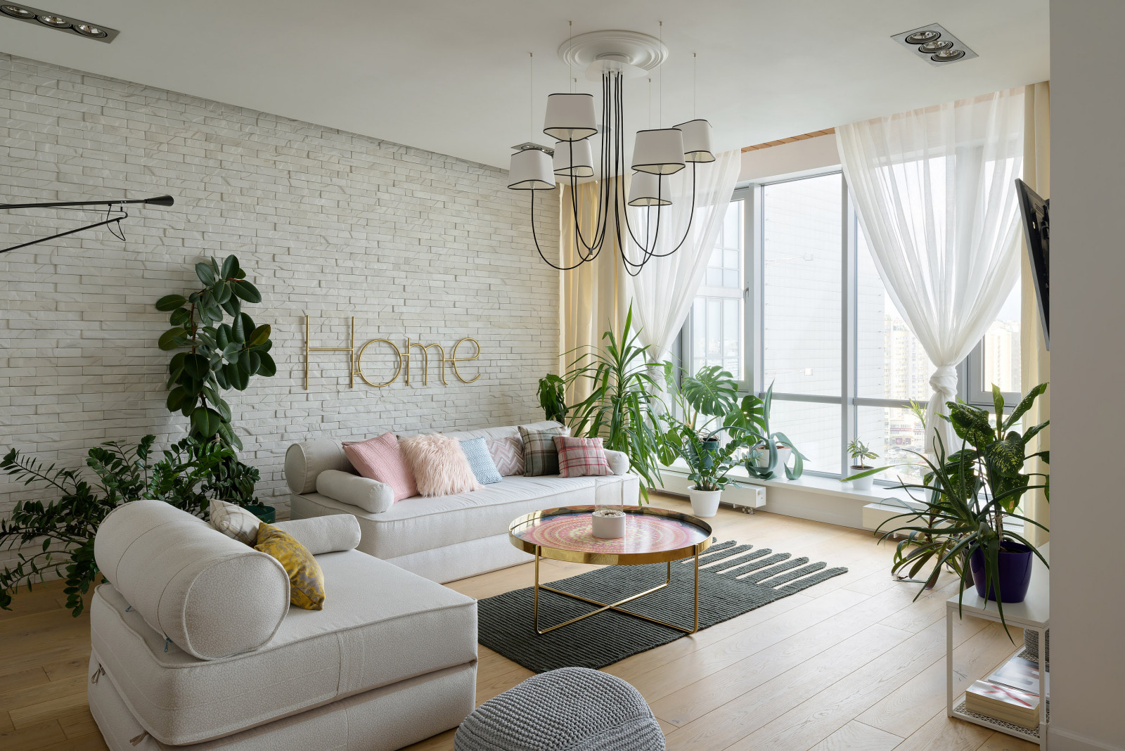 "Forever young". White Cozy Home.