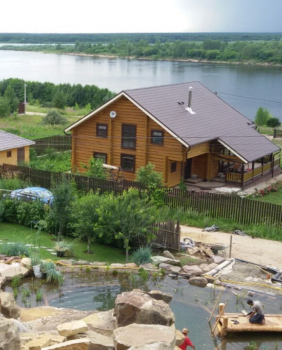 Плавательный водоём в п. Безводное (Нижегородская область)