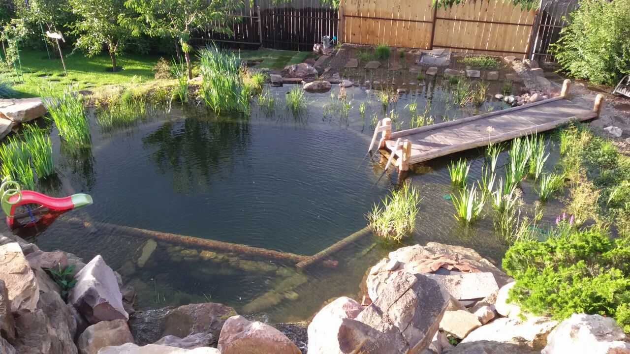 Плавательный водоём в п. Безводное (Нижегородская область)